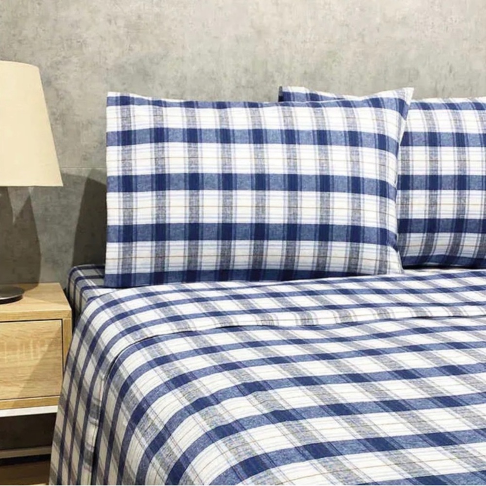 Portuguese Flannel 4-piece king Sheet Sets